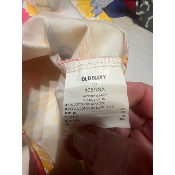 Old Navy Floral Printed Skirt Sz 12 NWT - Picture 4 of 8